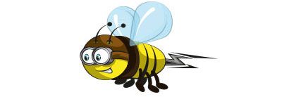 eine Logo von einer Biene
